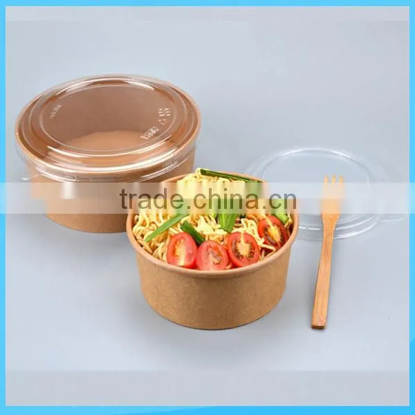 Disposable Food Grade Paper Salad Bowl/ Cup photo-2