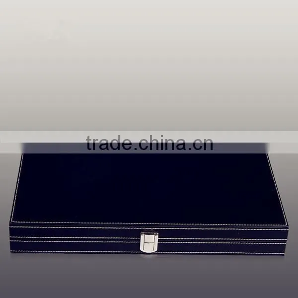 Backgammon and Chess Box and Case Leather Backgammon photo-3
