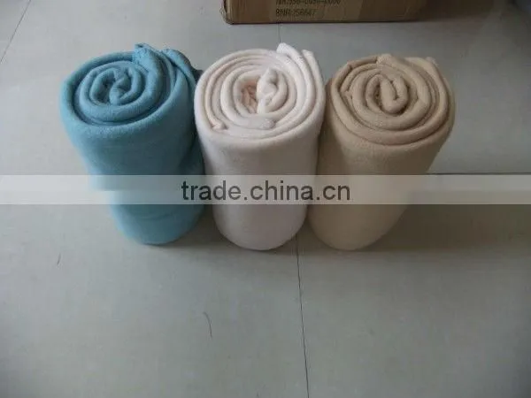 2013 Hot Sale, Clean Outs Solid Color Coral Fleece Blankets photo-2