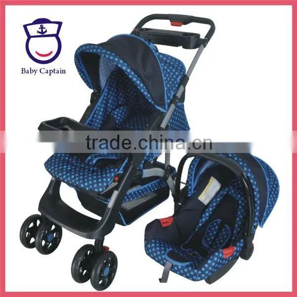 European Blue Color Baby Folding Stroller Baby Trolly Baby Trolley Quality Choice