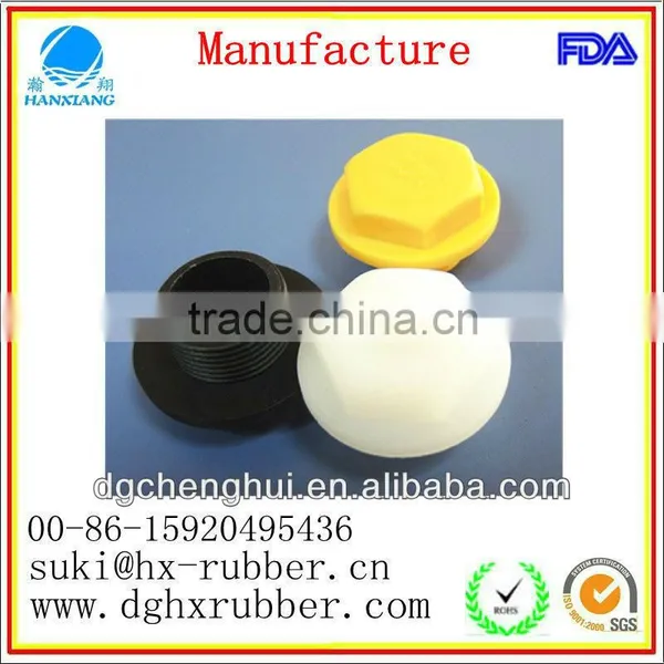 Square Metal Pipe Fitting Plug With Thread,Rubber/plastic stopper for automobile