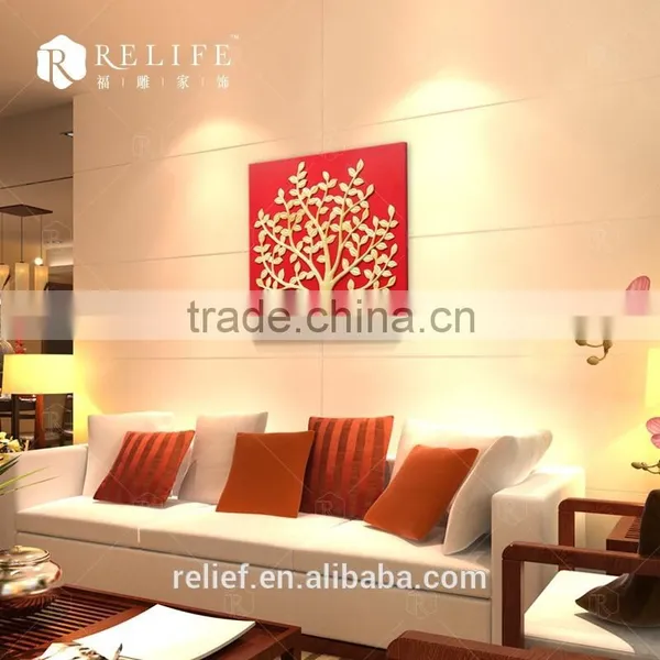 Classical Acrylic Tree Wall Art Painting photo-3