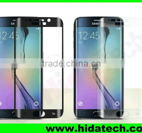 Best Selling Ultra Thin Full Cover Curved 3d Tempered Glass Screen Protector for Samsung S6 Edge G925I photo-2