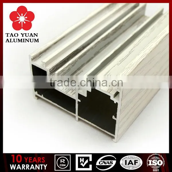Good Quality Wooden Grain Aluminum Profile Accessory