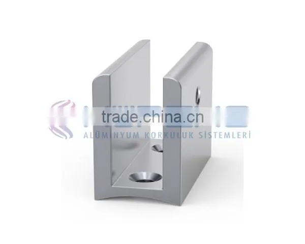 Aluminum Glass Clips