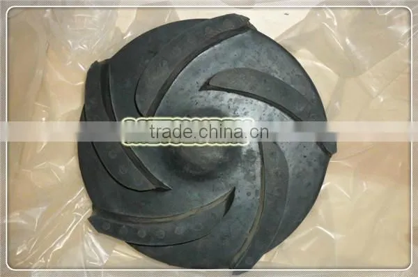 Metal&Rubber Water/ Oil /sand/ Slurry Pump Spare Parts Impeller photo-3