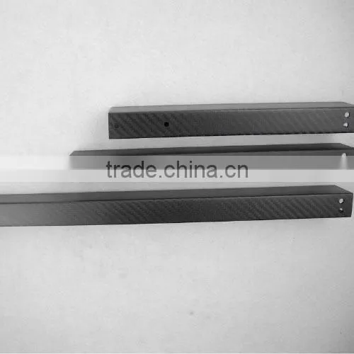 High Strength Rectangular Carbon Fiber Tube 3K Twill Weave Matte Surface photo-6