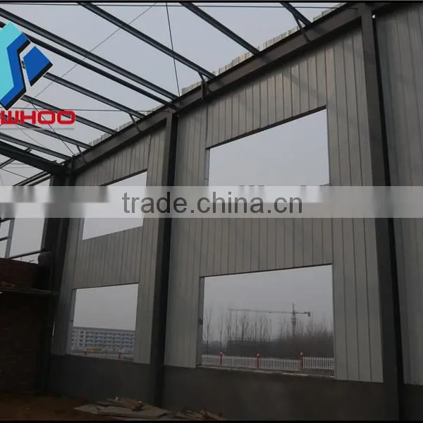 Construction Design Steel Structure Frame Pre-engineered Warehouse photo-5