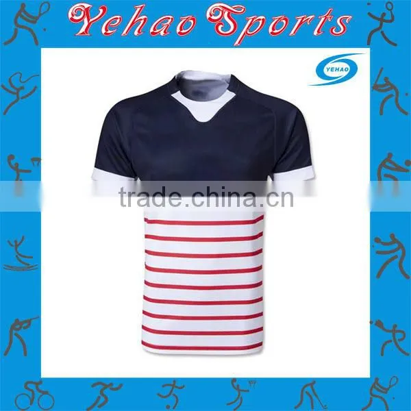 Custom Sublimated Overall Printing Rugby Jersey photo-2