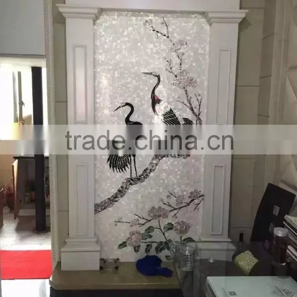 2016 Unique Pattern Mother of Pearl Carving Decorative Material photo-2