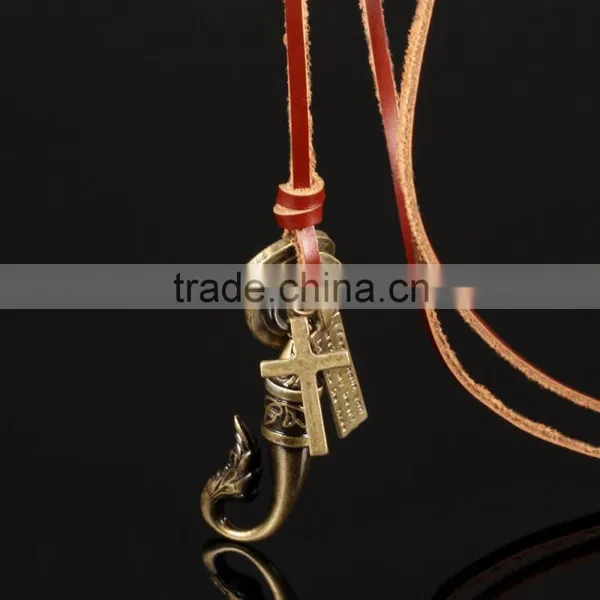 New Products 2016 Prayer Christian Fish Pendant for Gift photo-2