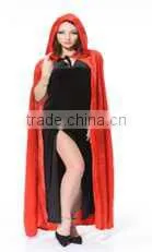 Halloween Hot Sale Red Mysterious Women Fancy Dress Suit Party Instant Costume photo-3