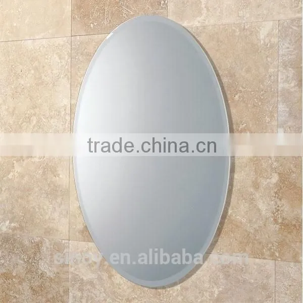 High Quality Oval Mirror Glass /Wall Mirror Glass in Customer Size photo-5