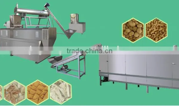 High Quality Soya Bean Protein Nuggets Processing Line photo-2