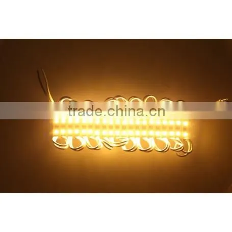 SDSLED IP65 Yellow Light DC12V 20PCS injection led module 3528