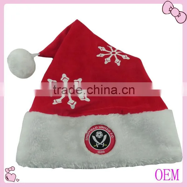Custom Plush Christmas Hats