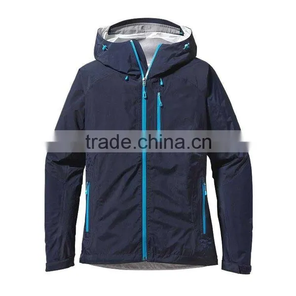 Hooded Waterproof Breathable Lightweight Foldable Mens Windbreaker photo-6