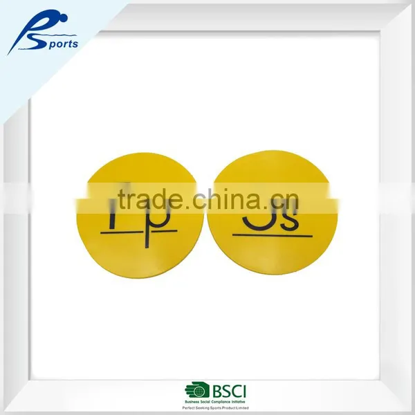 5" Yellow A-Z English Round Mark photo-4