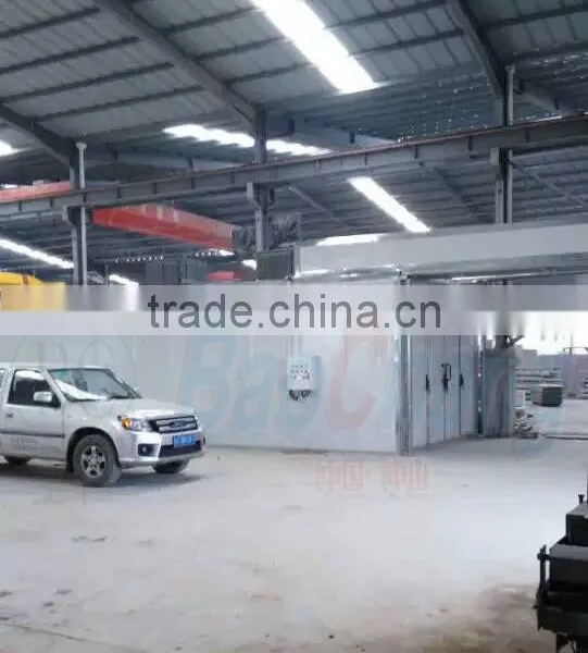 Spray Booth Paint Booth Drying Room Baking Room Stone/furiture Drying Room C-2000S (20*4.2*3M) photo-3