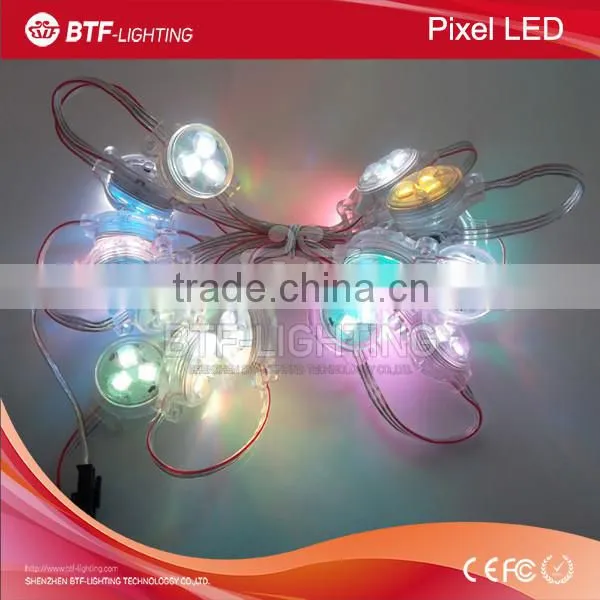 Newest Clear Lens Cover Housing Ucs1903 Ws2811 Ws2801 LPD6803 DMX512 30mm Led Pixel Light photo-2