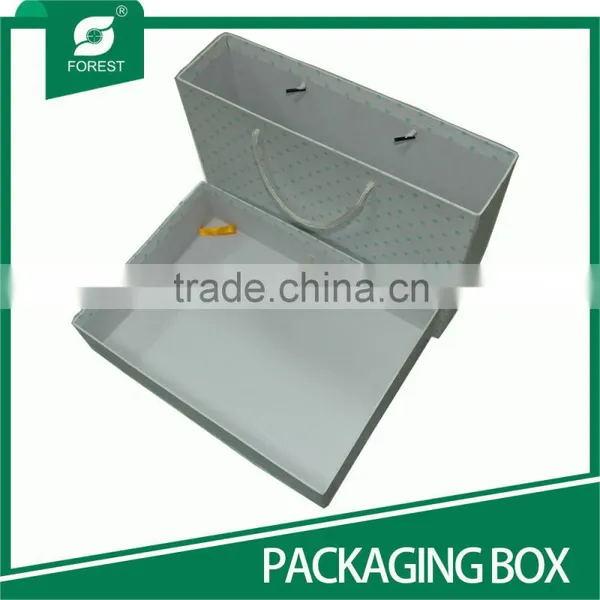 LUXURY CUSTOM PAPER PACKAGING BAG FOR SHOES WITH LOGOS photo-4