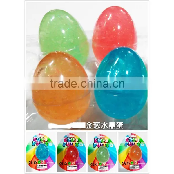 Colorful Putty Fluorescent Egg/Multicolored Novelty Crazy Putty/Putty Toys photo-5