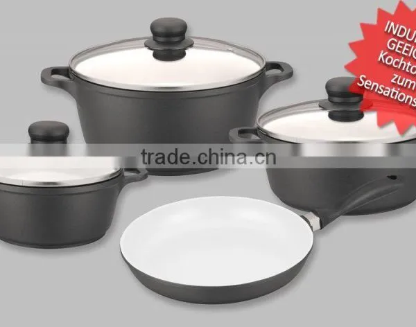Die Casting Aluminium Ceramic Coating Cookware Sets