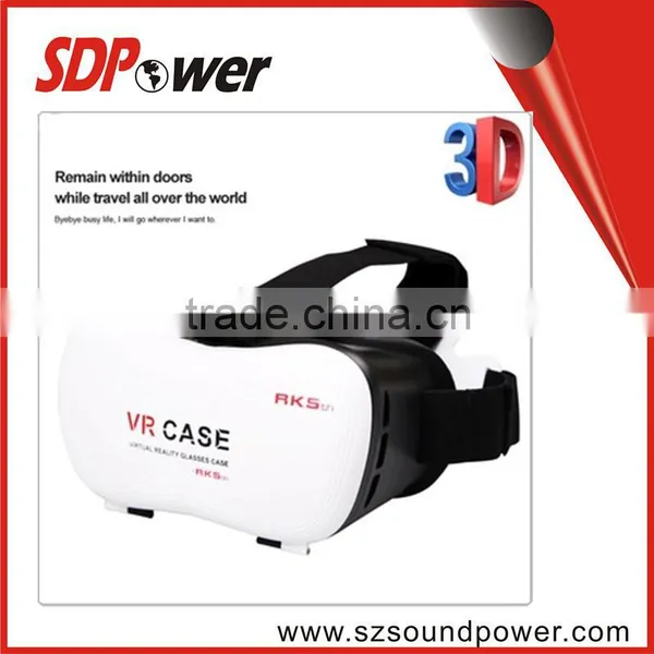 2016 High Quality New Design 3D VR Glassess Virtual Reality for Cellphone
