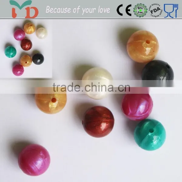 Popular Food Grade BPA Free Silicone Soft Bead Landing Wholesale for Baby Teething photo-2
