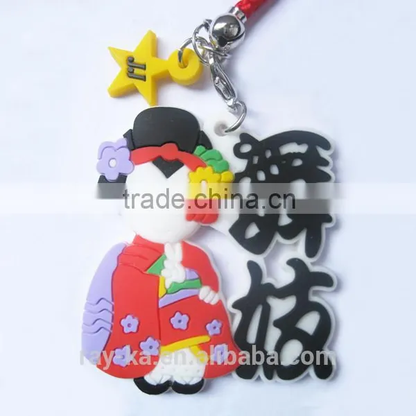 Promotional Keychain/custom Keychain Maker/silicon Keychain