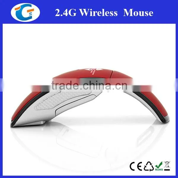 Wireless 2.4ghz Usb Folding Mouse With Oem Printing photo-5