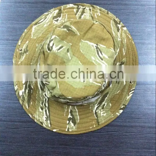 Cotton/polyester Tactical Army Hats Round Sun Caps photo-3