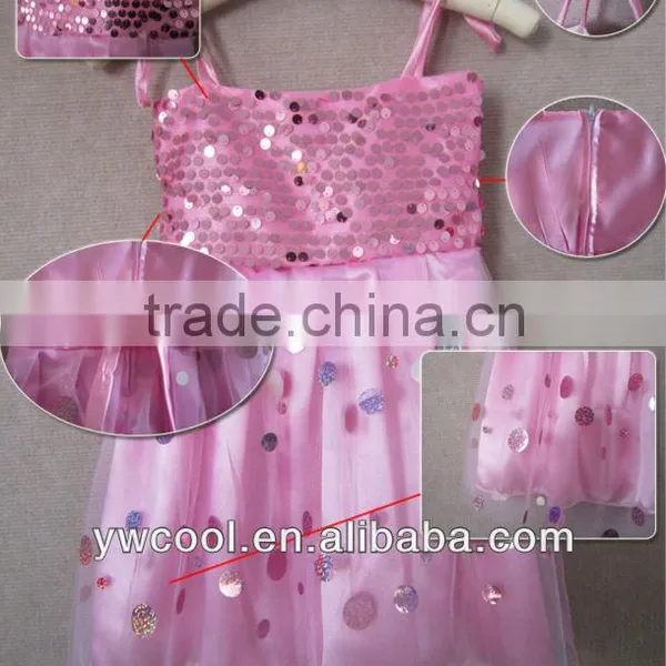 New Design Girls' Birthday Dress Lovely Princess Dress