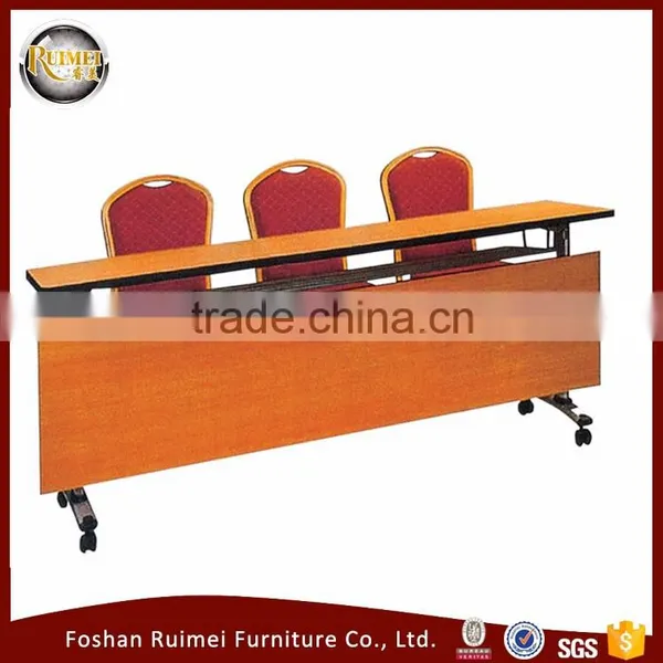 Hot Sale High Quality Folding Wooden Top Modern Folding Conference Table
