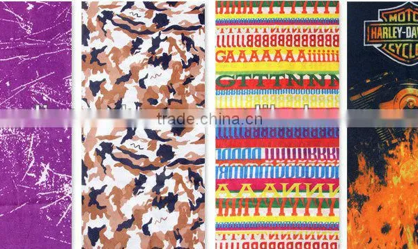 2015Wholesale for polyester headwear ,head bands
