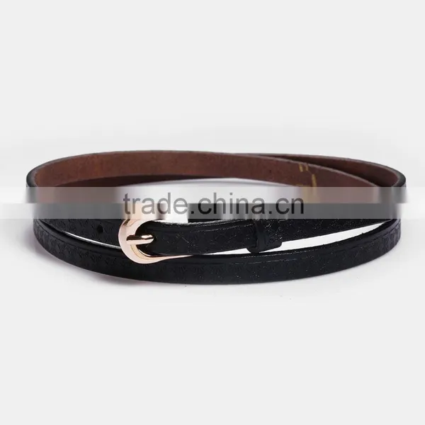 Alloy Buckle Belt Chastity Slimming Belt Fancy Women Belt photo-3