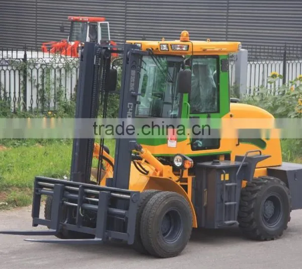 Diesel Rough Terrain Forklift 4*4 4 Way Forklift photo-5