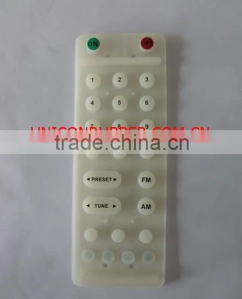 HIGH QUALITY SILICONE KEYPAD/RUBBER KEYPAD