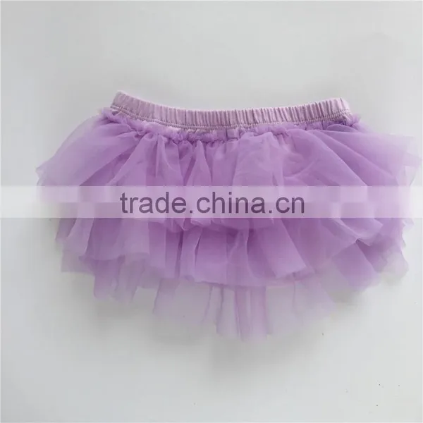 Popular in USA Baby Clothing Wholesale Cotton Baby Bloomers With Chiffon Ruffle photo-4