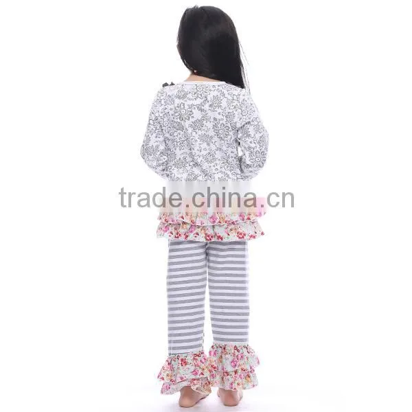 Bulk Wholesale Kids Clothing Ruffle Kids Clothes Cotton Kids Clothing Suppliers China photo-3
