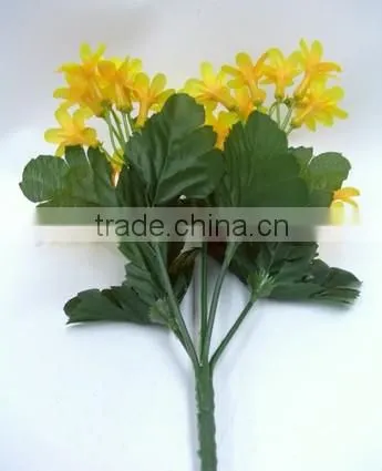 Artificial Decorative Mini Flower Bouquet H25cm White Forget Me Not Flower photo-4
