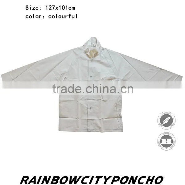 Promotional EVA Raincoat High Quanlity and Soft Finishing Reusable Material photo-4