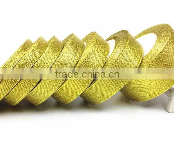 Wholesale Polyester Ribbon Metallic Ribbon For Ribbon Flowers photo-3