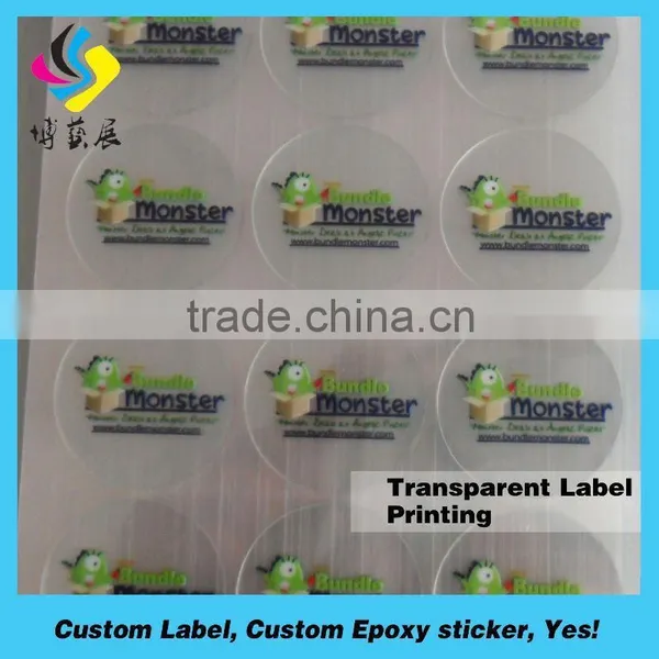 Bottom Price Professional Clear Plastic Protective Label photo-2