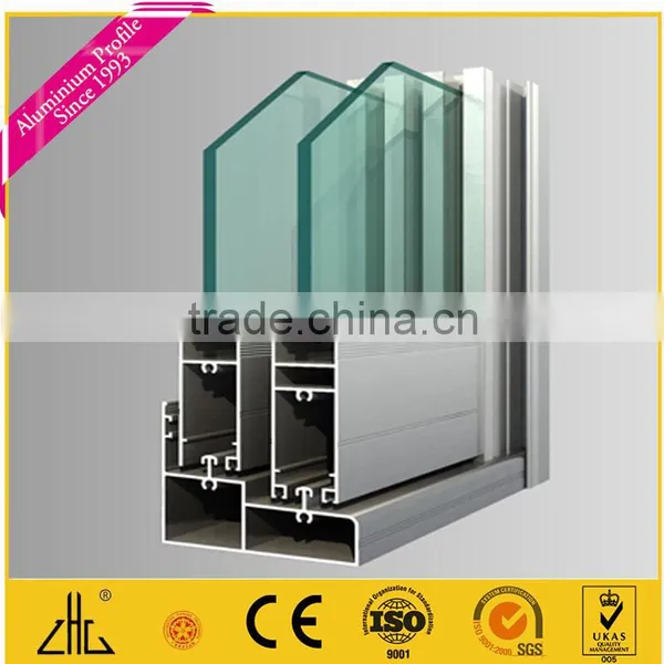 Hot Sales Aluminum Extrusion Profile Channel/track Ground Track for Frameless Glass Top Hang/n Channel for Aluminum Glass Window photo-5