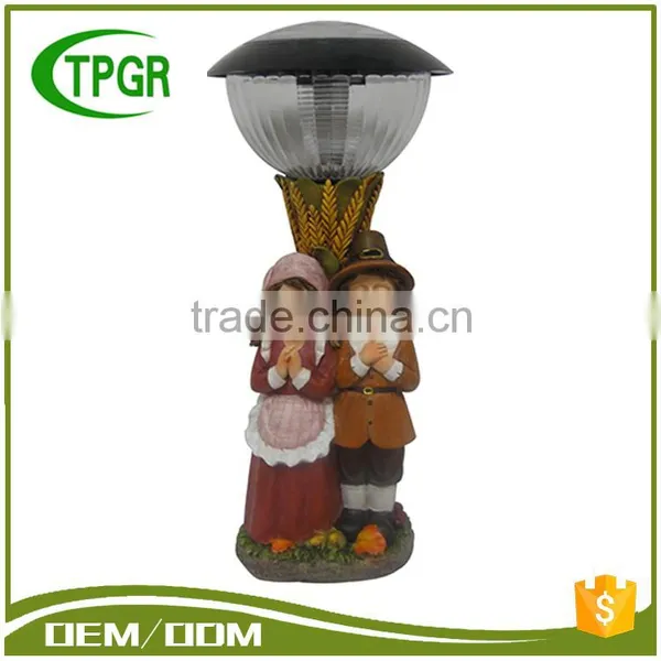 Mini Solar Powered Harvest Led Light Outdoor Solar Yellow Flashing Light Solar Street Light For Garden