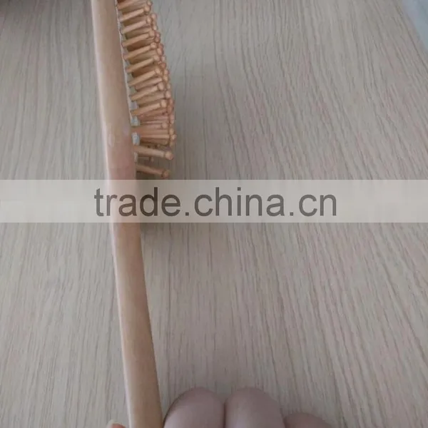 Natural Wooden Hair Brush photo-2