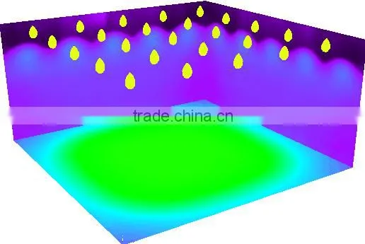 Optical COB Led Glass Lens 100mm 60 Degree for LED High Bay Lights photo-3