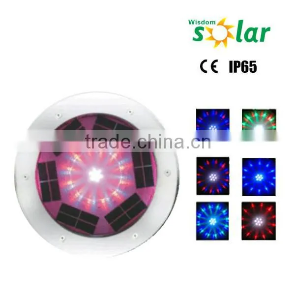 IP67 Colourful Waterproof IP65 Round Solar Brick Light (JR-3210A/B) Underground Solar Lights, Solar Brick Lights, photo-2