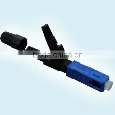 Easily Installed sc Fast Fiber Splice Connector With Ftth Flat Drop Cable photo-3